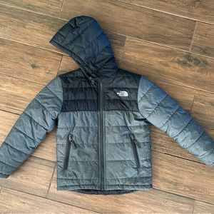 The North Face boy’s reversible winter jacket medium 8/9